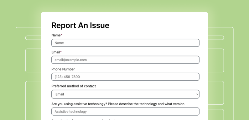 Developing Accessibility-First Customer Service for Diverse Users